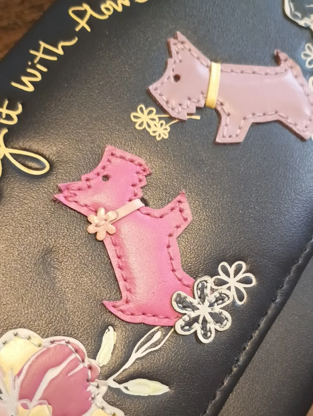 Radley London dogs floral wallet